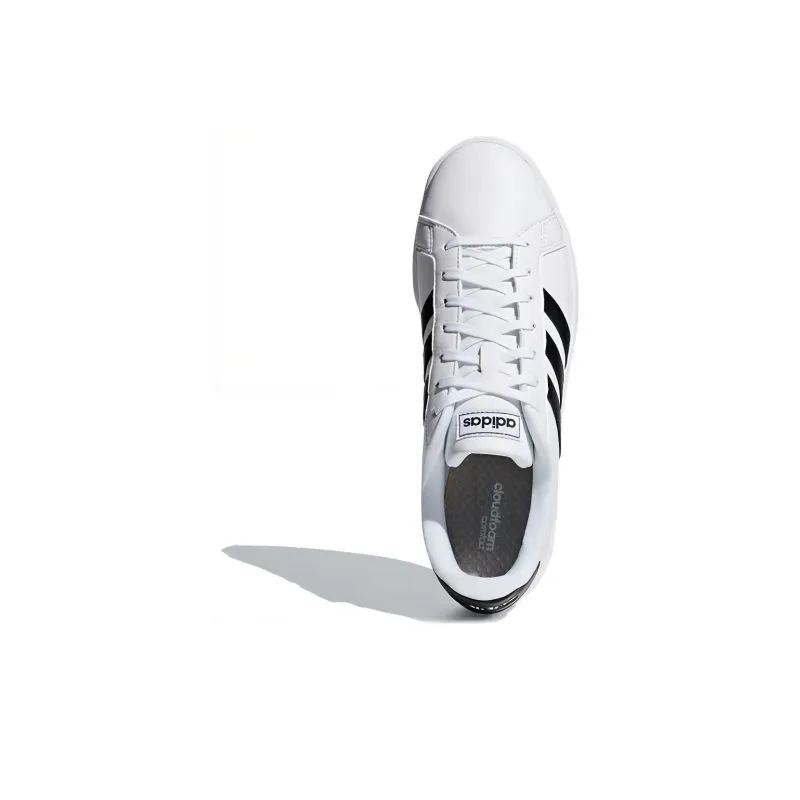 Adidas Grand Court White Black-4