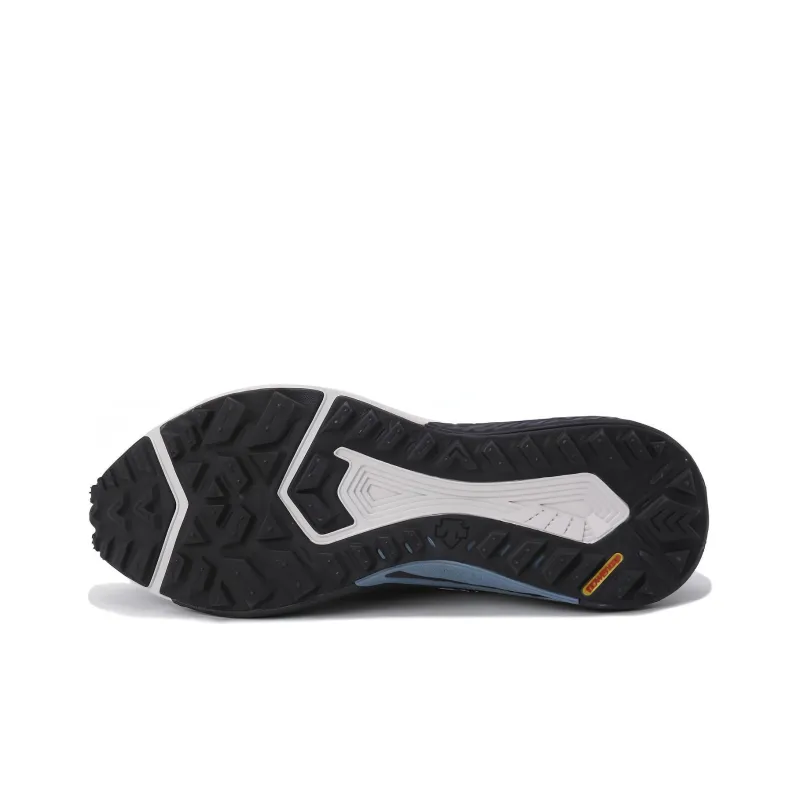 DESCENTE Anti Slip Wear Resistant Low Top Casual Running Shoes Unisex Marine Blue-4