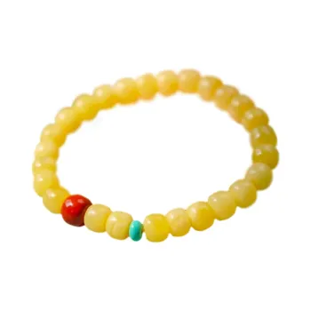 GOLDFISH ALLEY Beeswax Fine Jade Bracelets Women's