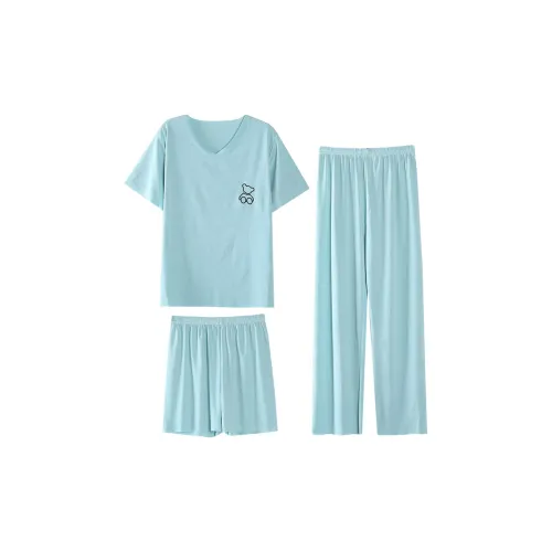William Pajama Set Women's Light Blue