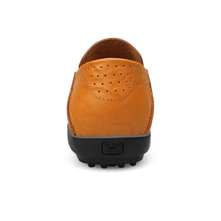 Wen Nai Beanie Shoes Men's Yellow-4