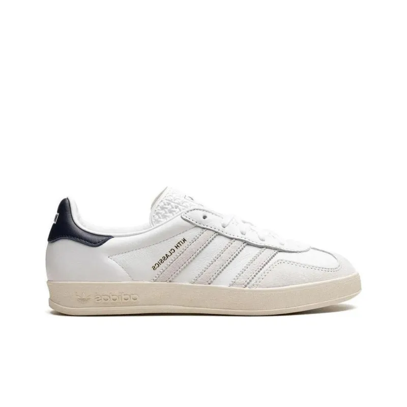 Adidas Gazelle Indoor Kith Classics White Navy-1