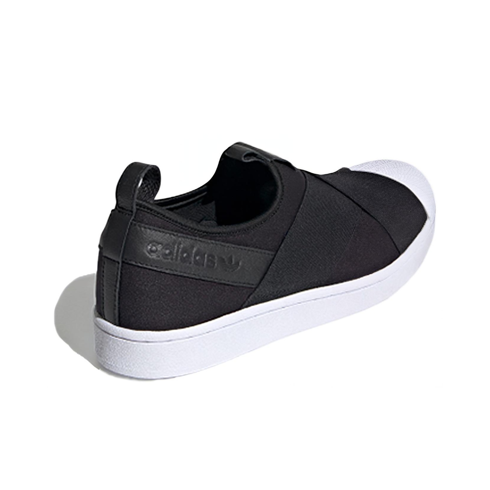 Adidas superstar slip on core black online