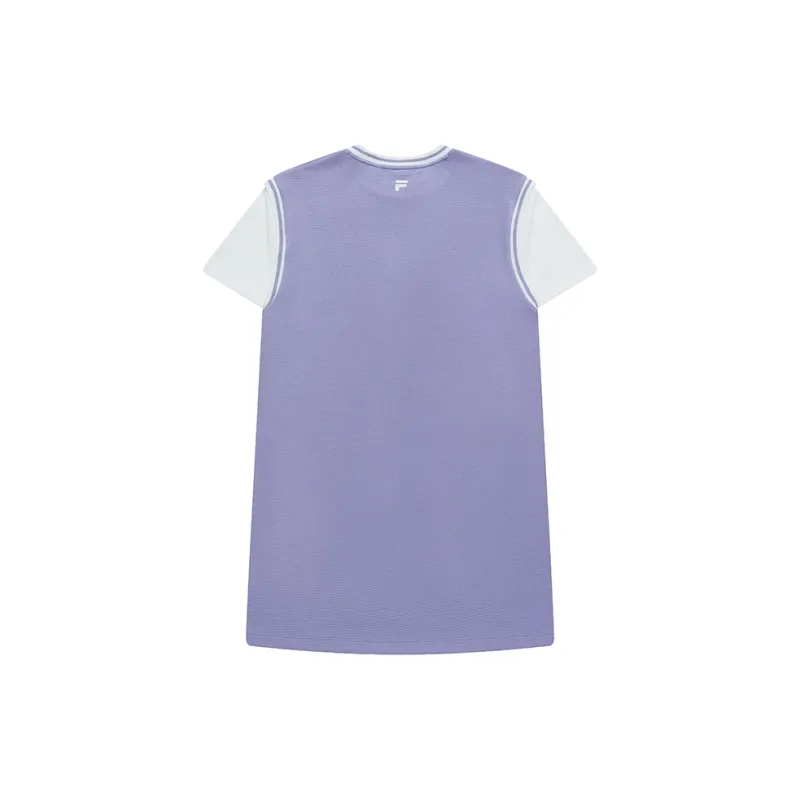 FILA FUSION SS24 Short Sleeved Dresses Women's Light Purple-1