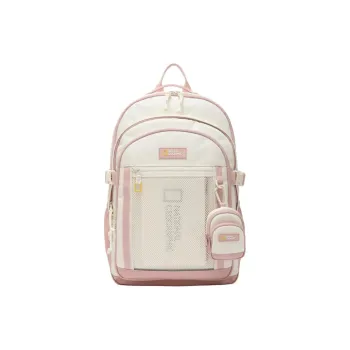NATIONAL GEOGRAPHIC Nylon Backpack Women's Pink