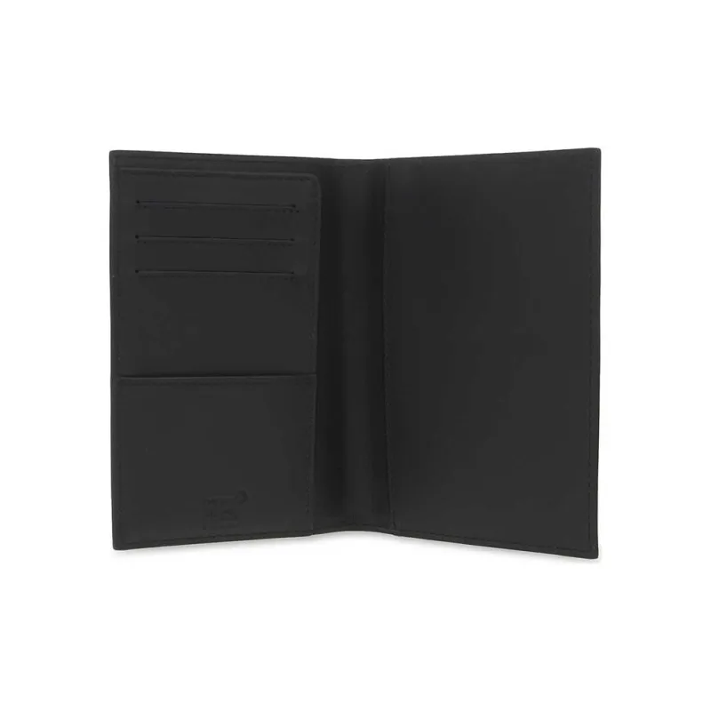 MONTBLANC Cow Leather Passport Holder Men's Black-4