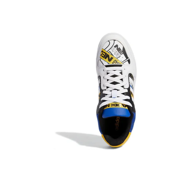 Adidas Neo Entrap 'White Yellow Blue'-4