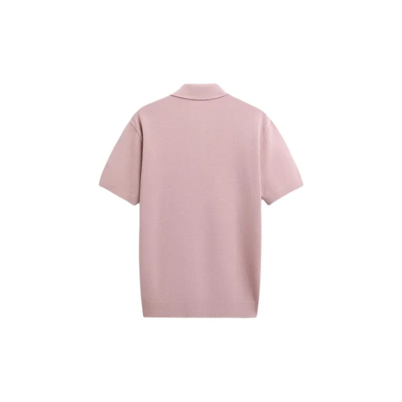 ZARA Polo Shirts Men Pink-1