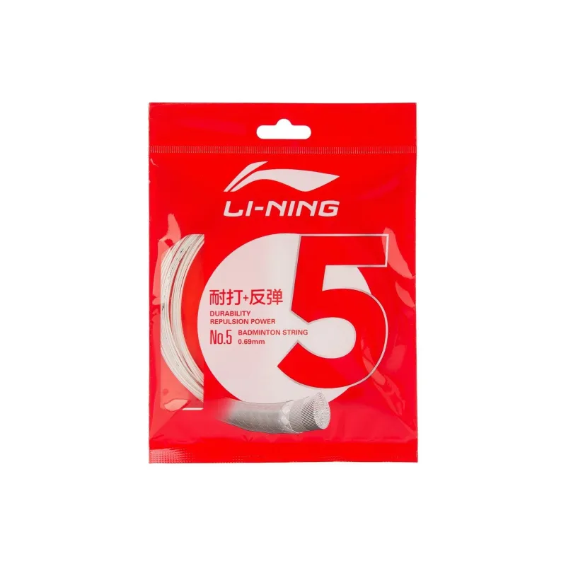 LiNing Badminton Series Stretchable And Durable Badminton Racket Strings Nylon Unisex 10m/33feet-0