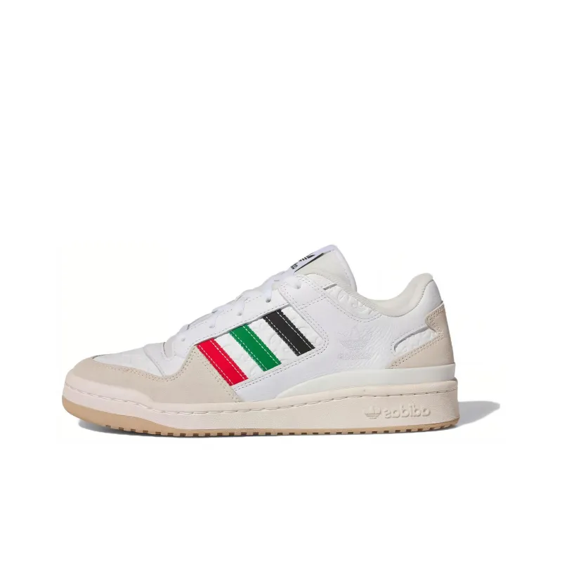 Adidas Forum Low Cl All over Debossed Trefoils-0