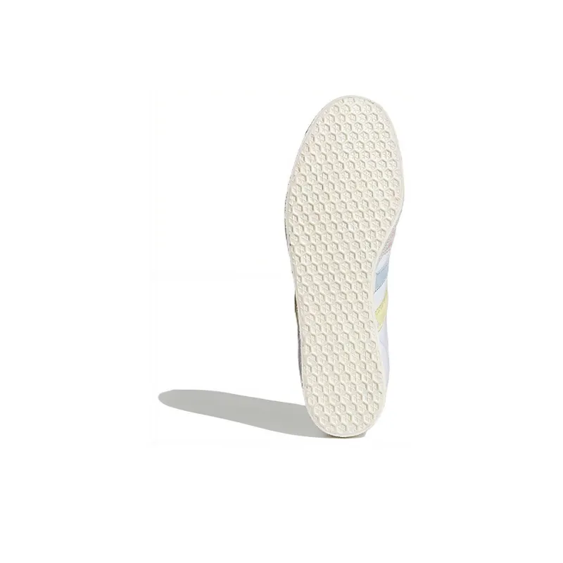 Adidas Originals Gazelle Shoes 'White Yellow Blue Pink'-5