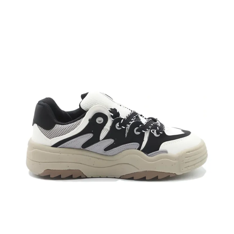 FILA Rosetta Skateboarding Shoes 'Black Grey' Women's-1