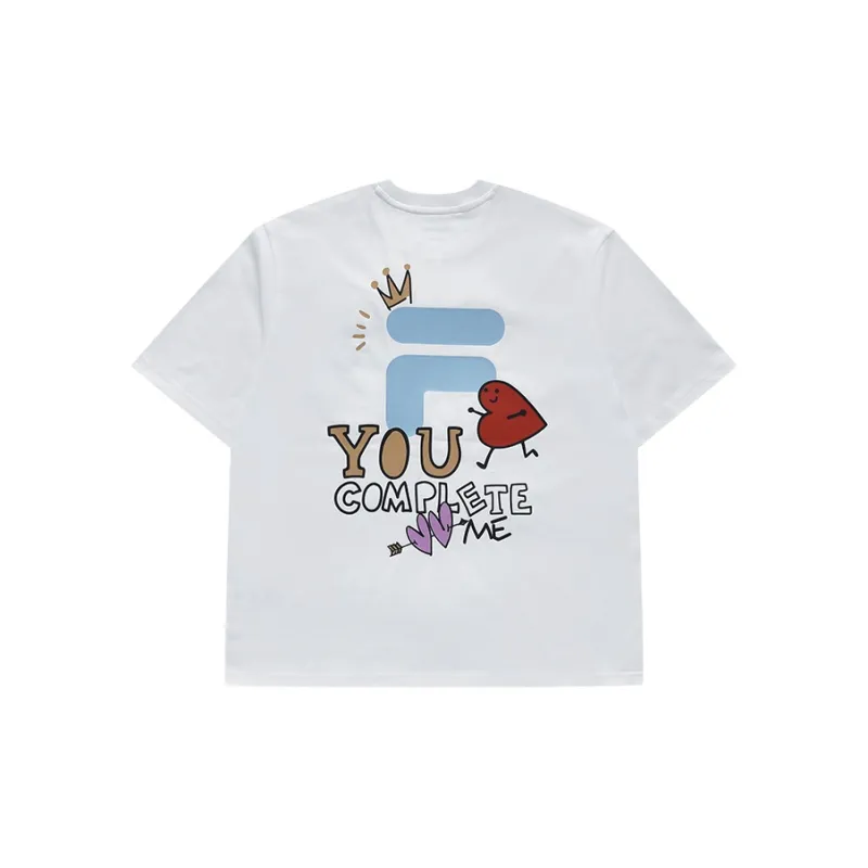 FILA FUSION T Shirt Unisex Standard White-1