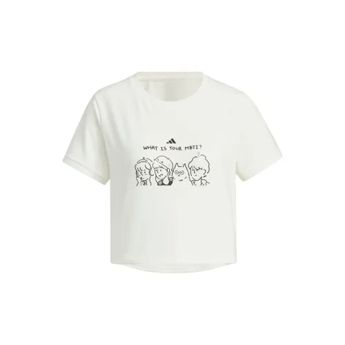 Adidas MBTI T-Shirts Women's Jade White