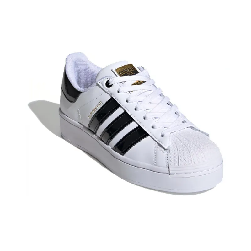Adidas Superstar Bold White Black Women's-2