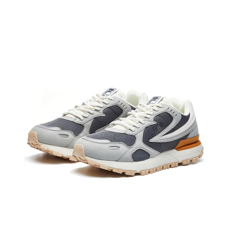 FILA Rambler Retro Running Shoes Grey/Brown-2