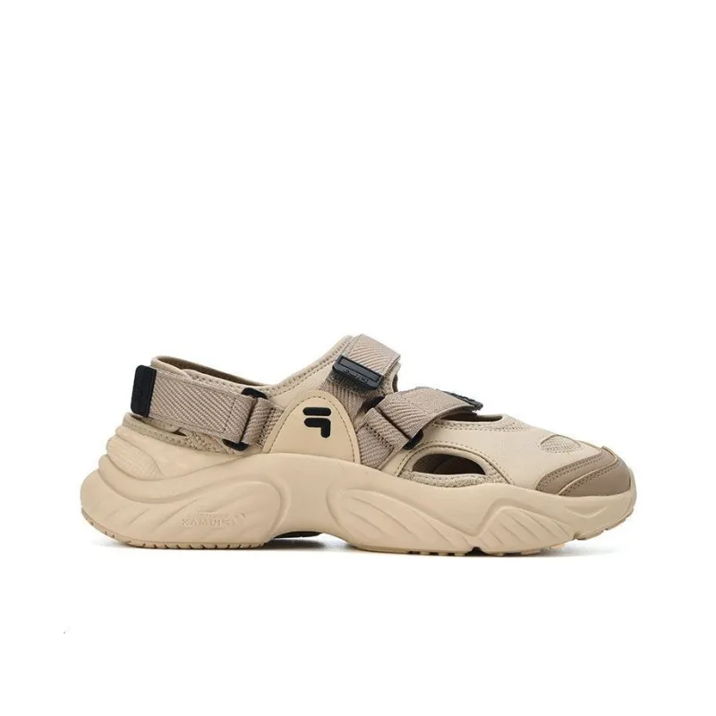 FILA FUSION Conch Sandals ''Beige Black'-1