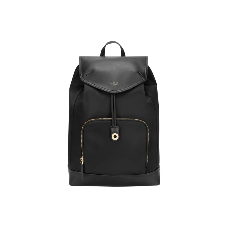 TARGUS Nylon And Leather Backpack Medium Size Unisex Black-0