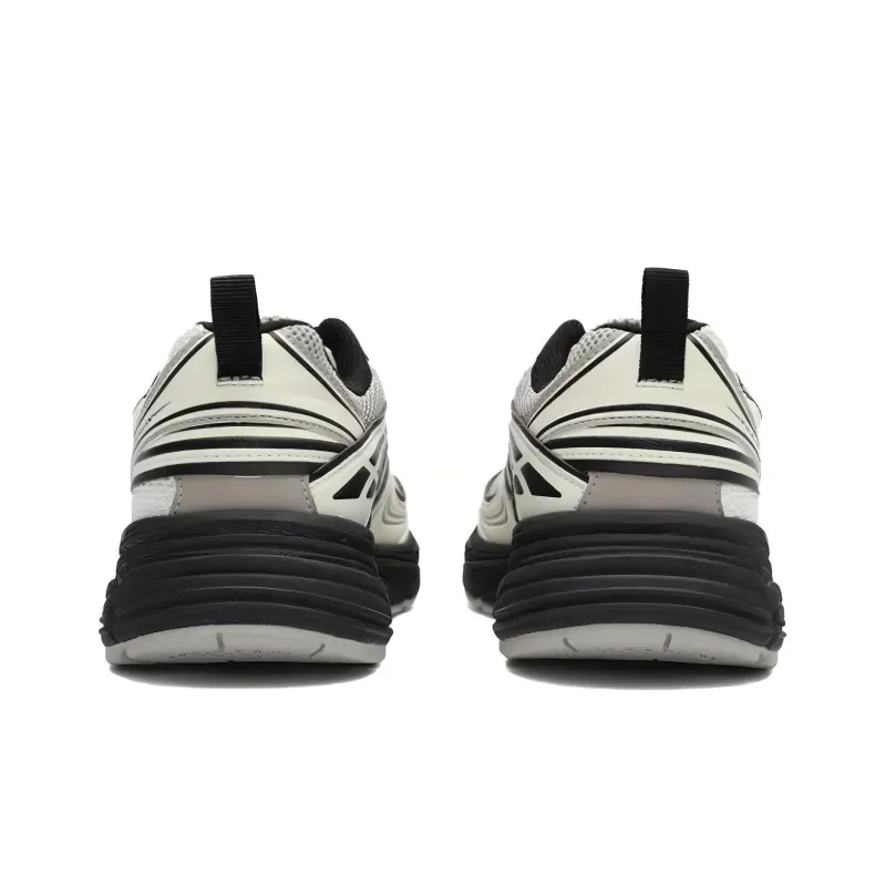 FILA Interrun Cushioning Anti Slip Wear Resistant Breathability Low Top Casual Running Shoes Unisex White-4