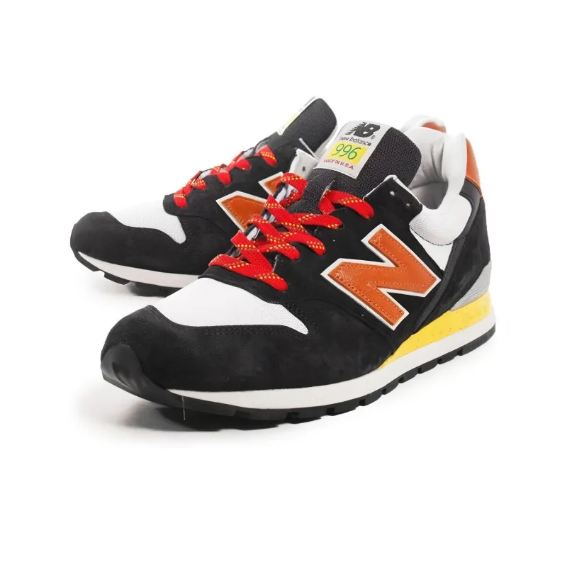New Balance 996 Black Brown Yellow-1