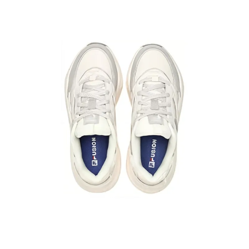 FILA FUSION Conch Sneakers 'Beige Grey' Women's-3