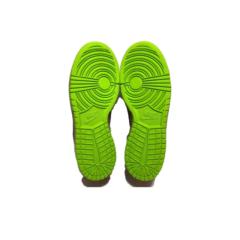 Nike Dunk Low 1 Piece Laser Varsity Red Chartreuse-4