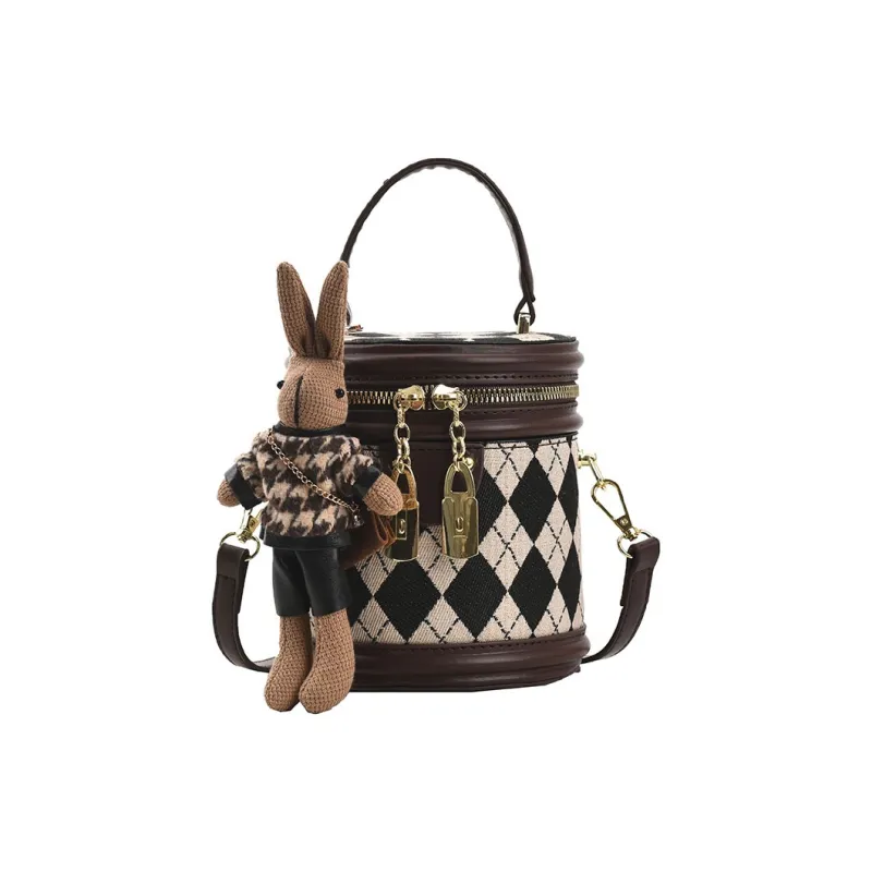 HAWA PU Bucket Bag Handbag Crossbody Bag Shoulder Bag Regular Women's Black/Brown/Coffee-11