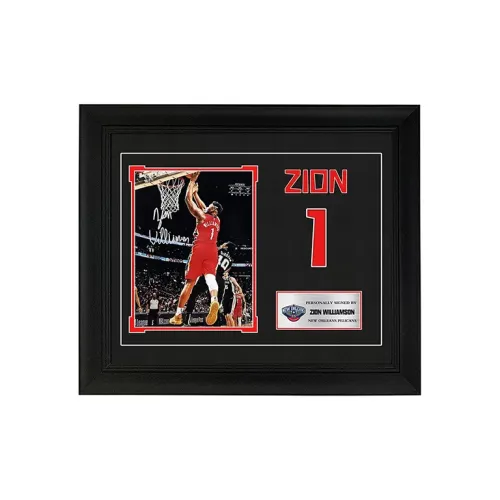Yi Shot Photo New Orleans Pelicans Included SA Certificate Framed And Collectible