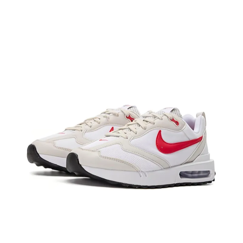 Nike Air Max Dawn Light Bone University Red-2