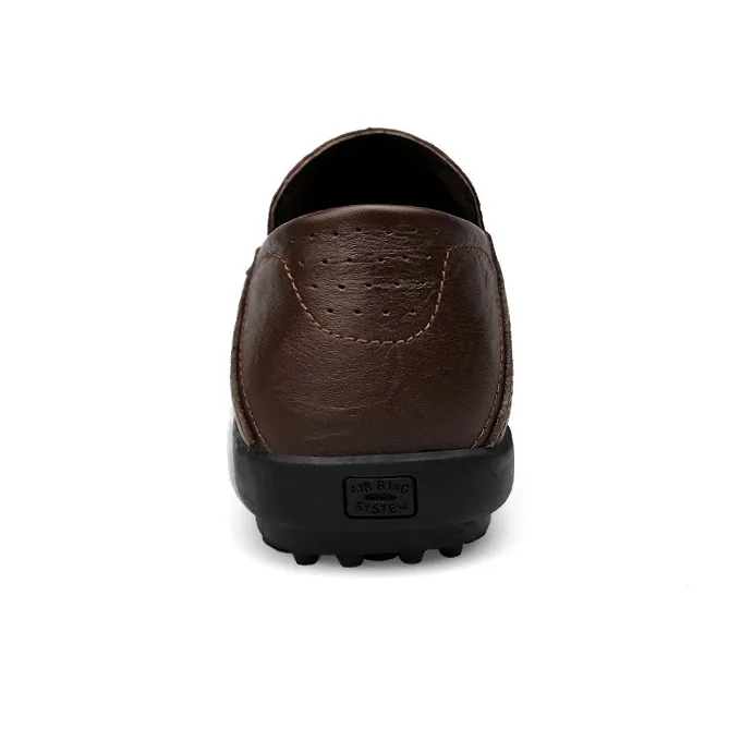 Wen Nai Beanie Shoes Men's Dark Brown-4
