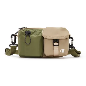 Champion Fabric Crossbody Bag Regular Unisex Khaki/Black