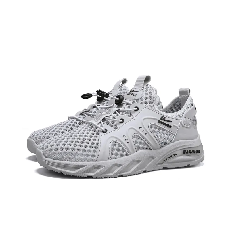 Warrior Shock Absorbers With Slip Resistant And Abrasion Resistant Properties Low Top Casual Shoes Men's-8