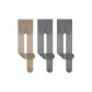 3 Pack (Light Black *2+Natural Skin *1)