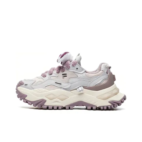 FILA FUSION Bianco Chunky Sneakers Women's Low-Top Lilac Gray/Purple Lilac