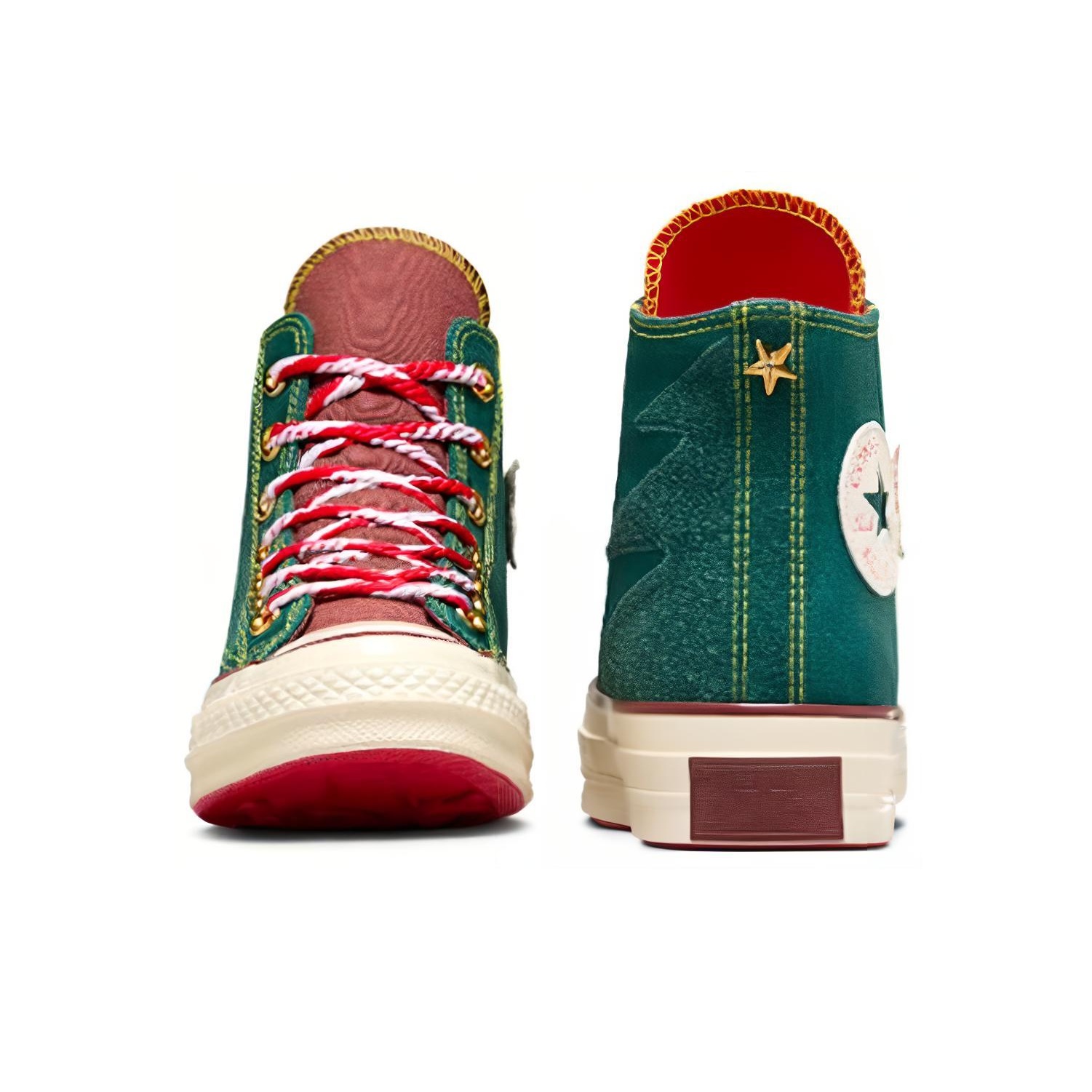 Christmas chuck taylors hotsell