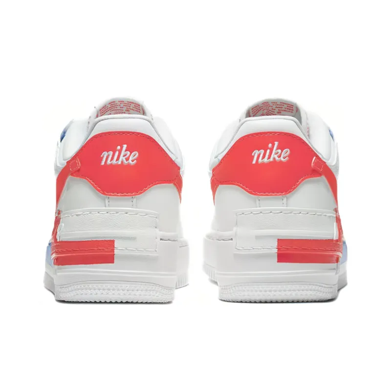 Nike Air Force 1 Low Shadow Summit White Team Orange Women's-4