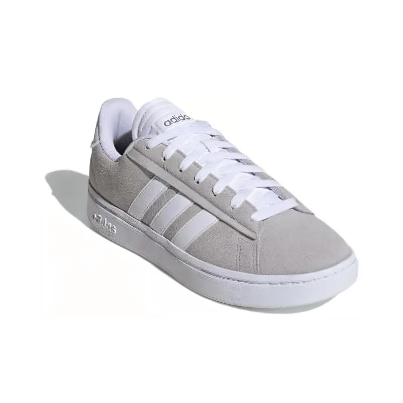 Adidas Neo GRAND COURT Alpha Cushioning, Wear Resistant Low Top Skateboard Shoes Men's Gray-2