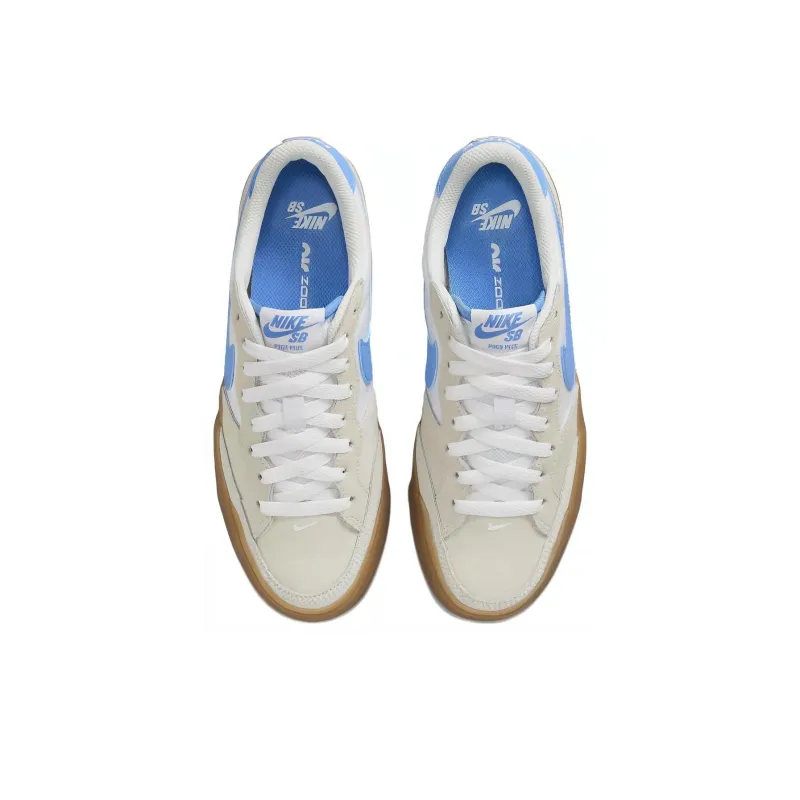 Nike Zoom Pogo Plus White University Blue Gum Women's-3