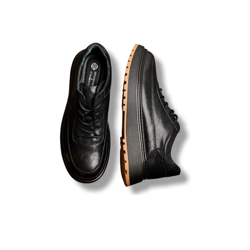 Brounvanm Casual Shoes Men's Black-5