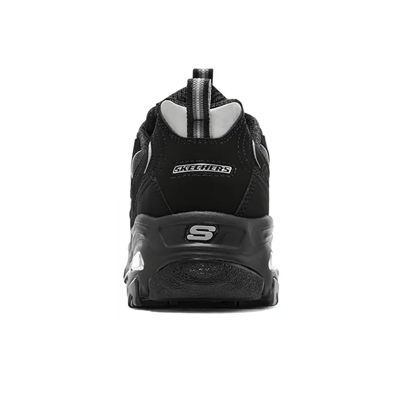 Skechers D'lites Black Silver Women's-3
