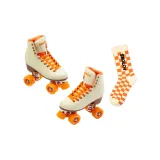 Vibrant Orange-Refined Play Clothing Sets (Shoes+Roller Socks)