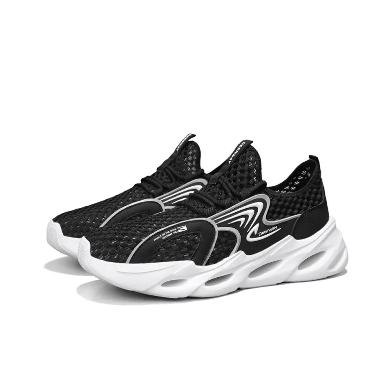 DEERWAY Wear resistant And Lightweight Low Top Casual Shoes Men's-1