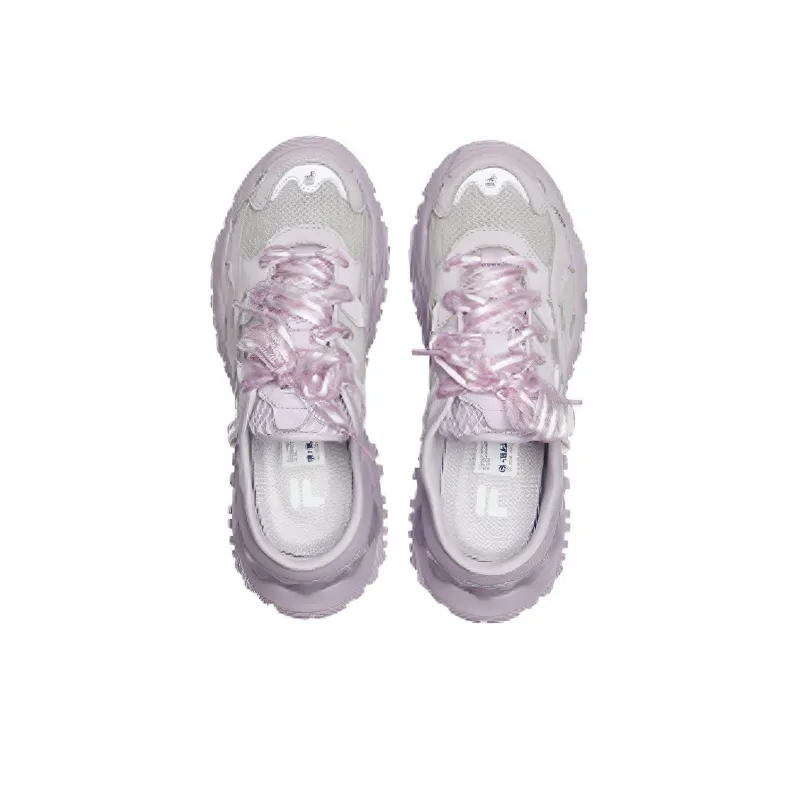 FILA FUSION Bianco Mule Shoes 'Purple' Women's-3