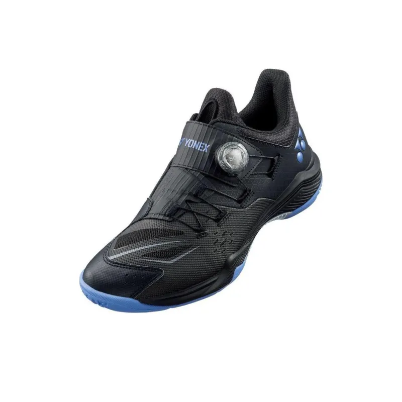 YONEX Power Cushion 88 Dials Cushioning Support Slip Resistant Lightweight Low Top Badminton Shoes Unisex Black Purple-1