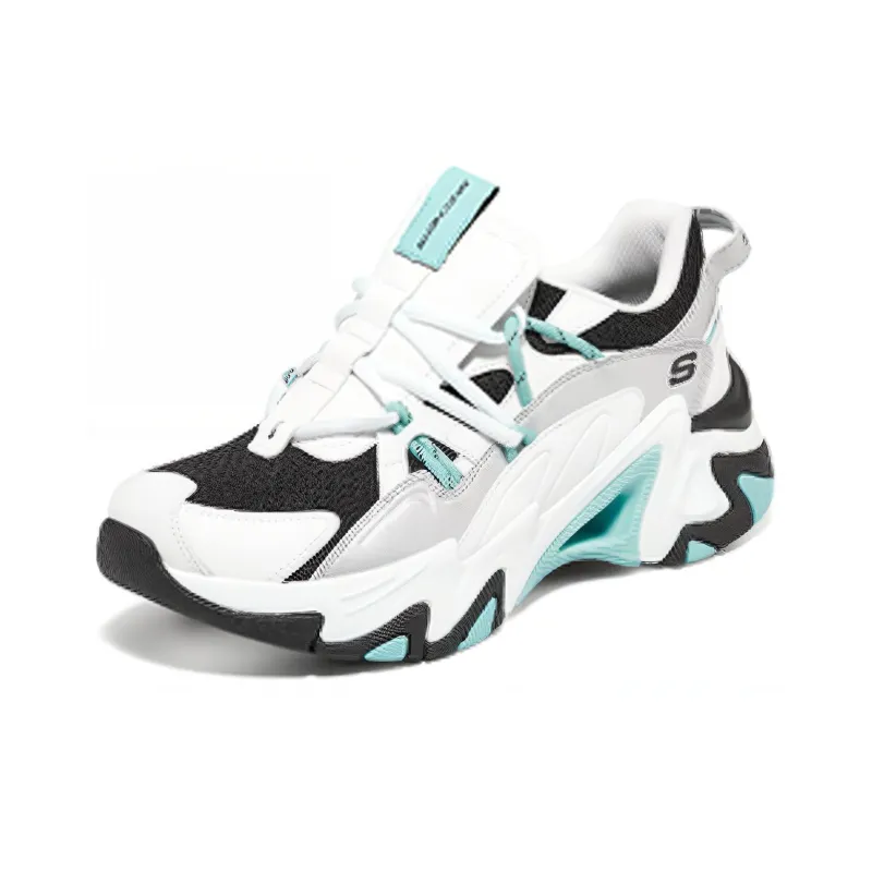 Skechers Stamina V3 'White Black Blue' Women's-2