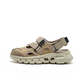 Jeep Closed Toe Slippers-Shell Shoes Beach Sandals Men's Sand