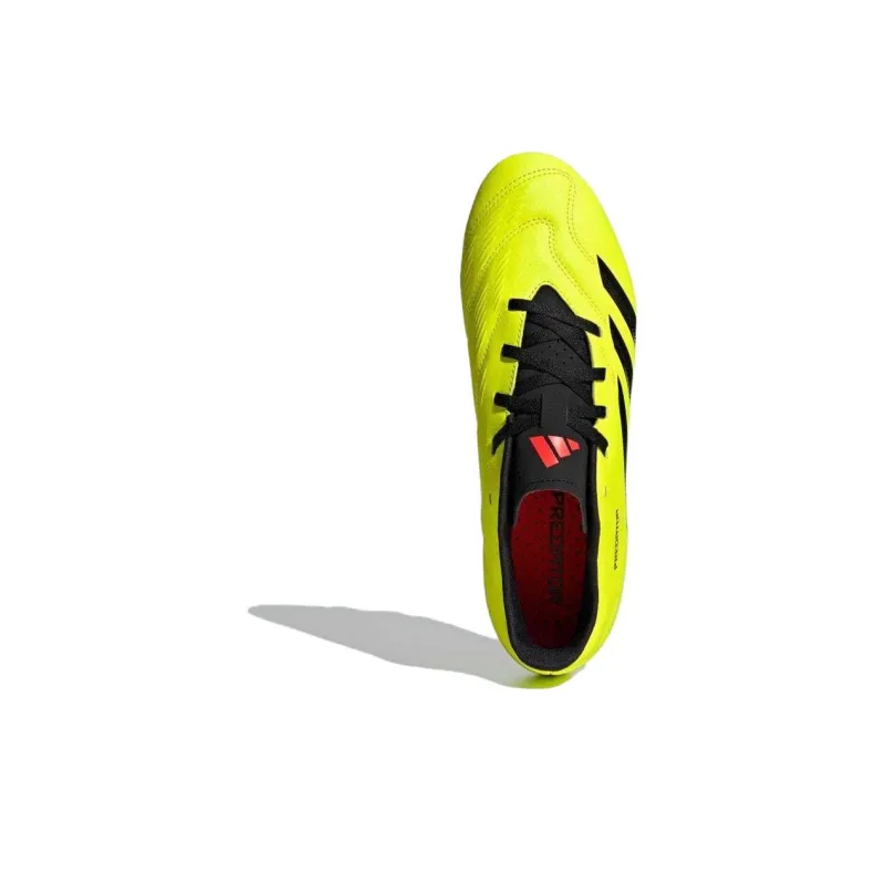 Adidas Predator CLUB MG Rubber Short Studs Cushioning Anti Slip Wear Resistant Breathability Soccer Shoes Unisex Yellow-4