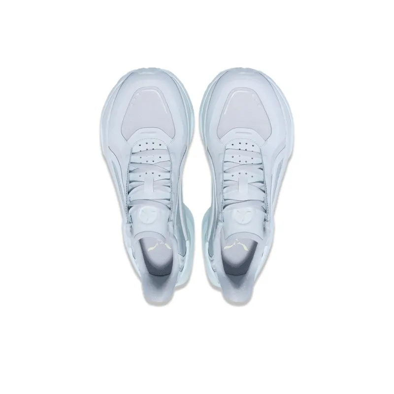 LI NING 1990 Glimpse Height Increasing Rebound Low Top Casual Shoes Women's Cloud Porcelain Blue-2