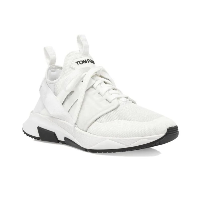 TOM FORD Jago Low Top Casual Shoes Women's White-2