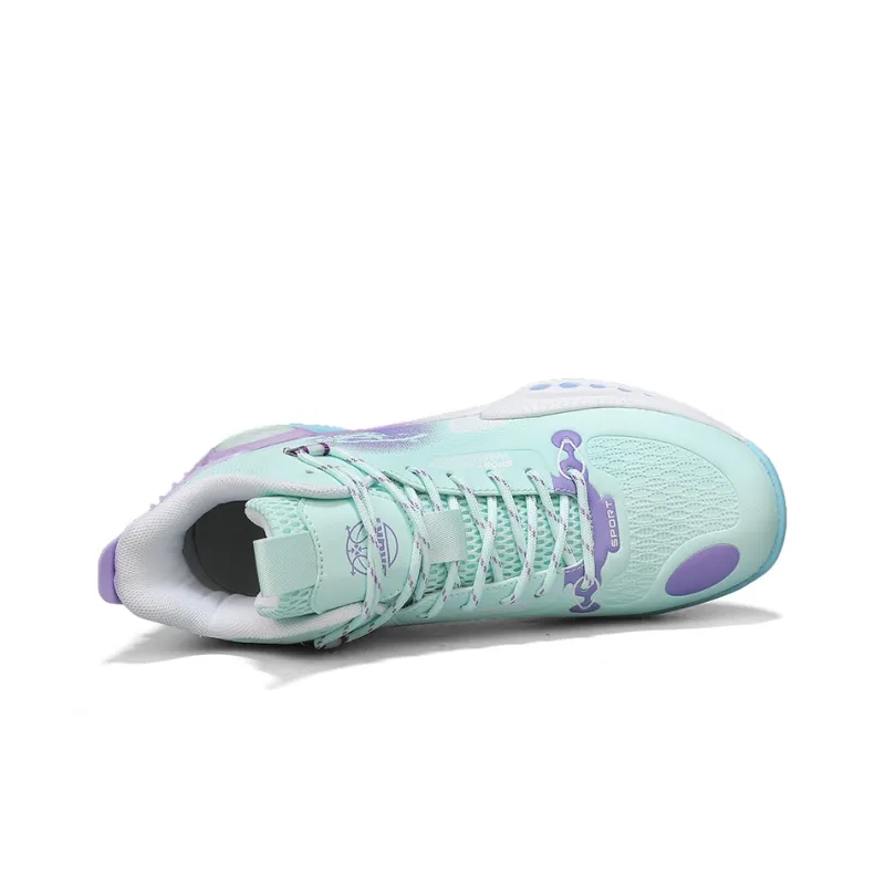 Black tailed Deer Muledeer Shock Absorbers With Slip Resistant Features High Top Basketball Shoes Unisex-12